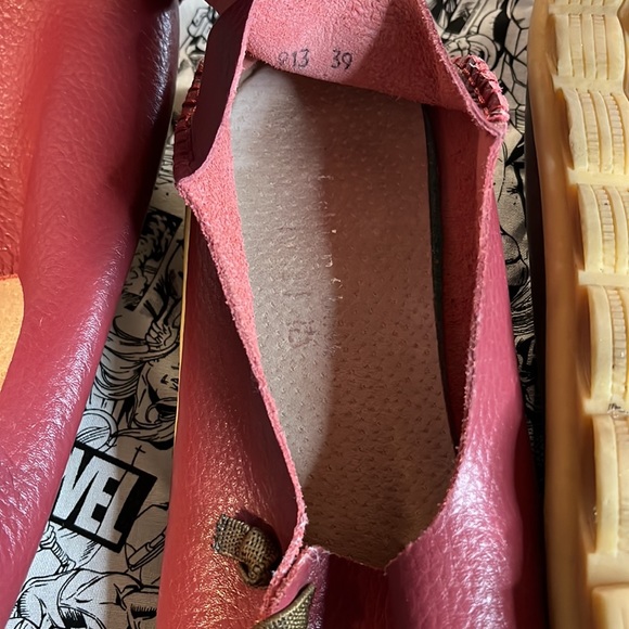 2 pair of leather shoes size small 39 - Picture 4 of 7